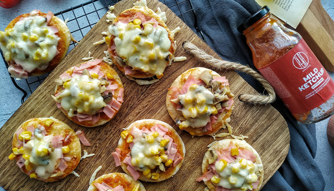 Mini pizzák